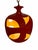Mid-Century Modern 1970s Mid-Century Modern Candy Red "Apple" Pendant Light For Sale - Image 3 of 5