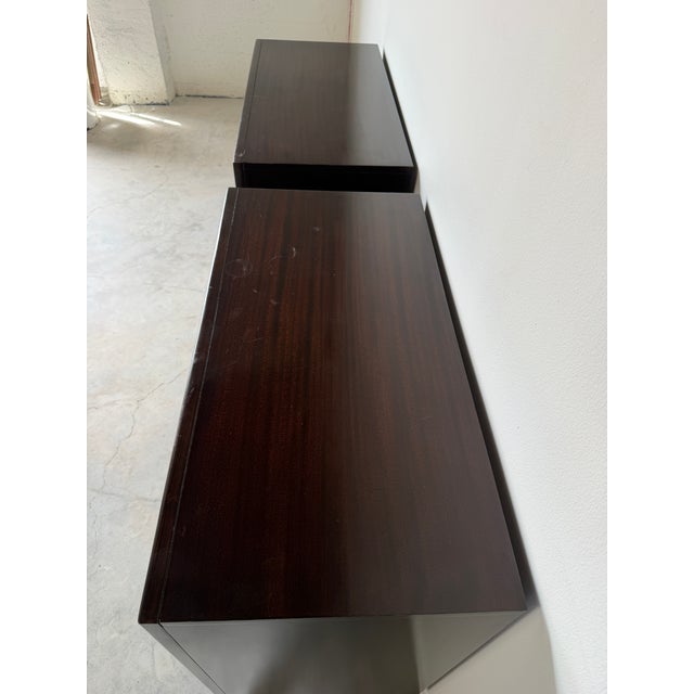 Tommy Bahama Royal Kahala Starlight Mirrored Three-Drawer Nightstands – A Pair For Sale - Image 10 of 18