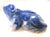 Miniature Well-Carved Frog of Lapiz Lazuli Stone - Frankie the Frog! For Sale - Image 9 of 17