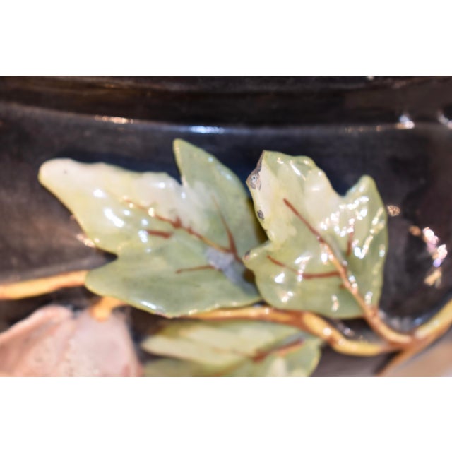19th Century French Majolica Jardiniere For Sale In Greensboro - Image 6 of 13