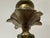 Early 19th Century Pair Ornate Gothic Revival Brass Candlesticks Hoof Feet Floral Tripod Bases For Sale - Image 9 of 9