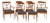 Biedermeier Chairs and Armchairs, Set of 6 For Sale
