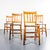 1940’s Solid Elm Slat Back Church – Chapel Dining Chairs - Set Of Six England has a wonderfully rich heritage for making...