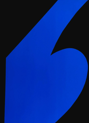 1958 Ellsworth Kelly Original Lithograph Dm05110 Derriere Le Miroir