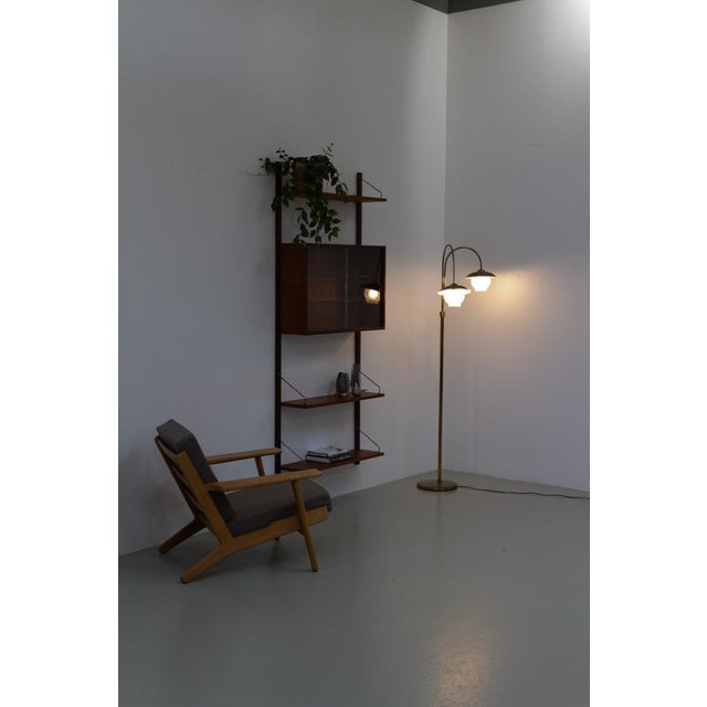 Danish Modern 1-Bay Modular Teak Wall Unit by Poul Cadovius for Cado, 1960s For Sale - Image 10 of 18