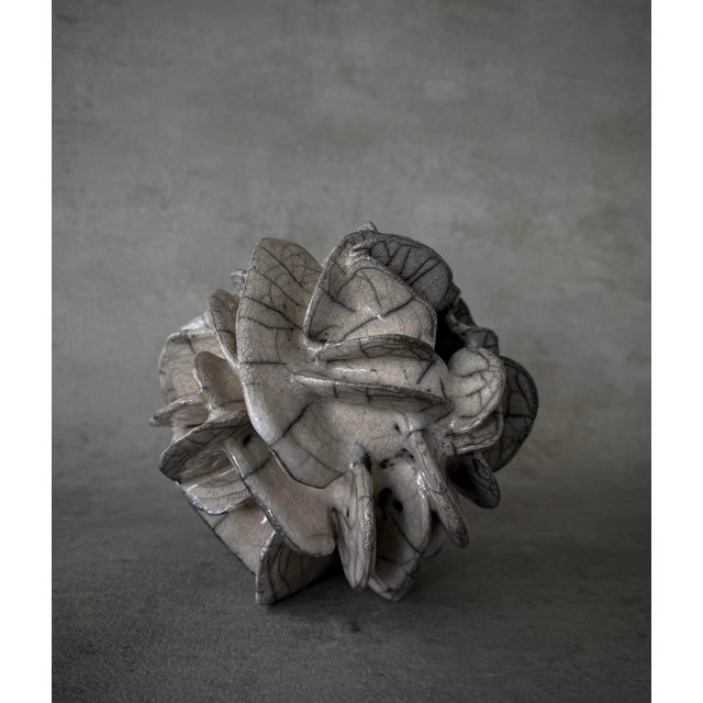 Early 21st Century Desert Rose Sculpture Vase by Pellizco Cerámica For Sale - Image 5 of 13