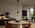 Model 2133 pendant lamp by gino sarfatti for arteluce / flos italia, 1973. it features a large, reflective disk in...