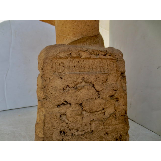 Unique Terra Cotta by Marcel Andre Bouraine Dated 1930 For Sale - Image 12 of 14
