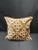 2010s Turkish Modern Brown Velvet Silk Ikat Pillow Cover For Sale - Image 5 of 5