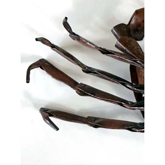 Small Japanese Articulate Crab Jizai Okimono Meiji Period Signed For Sale - Image 12 of 12