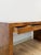 Rare Vintage Hekman MCM Burlwood Desk With Three Drawers Mid Century Collectable For Sale - Image 11 of 13