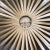 Gold Tone Metal Flower Mirror For Sale - Image 9 of 10