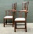 Vintage Chippendale High Back Corner Chairs - A Pair For Sale - Image 12 of 12