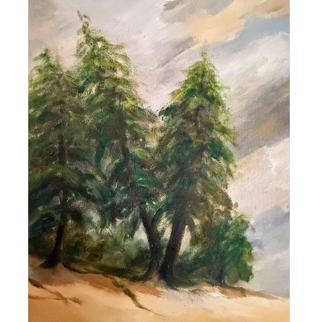Original Oil on Canvas "Storm Over Saugatuck", Saugatuck, Michigan For Sale - Image 13 of 18