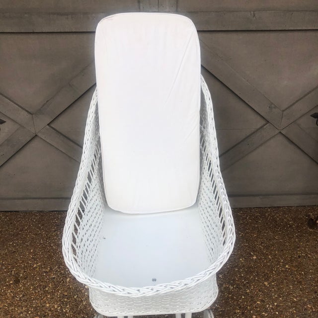 Wicker on Wheels Chairish