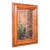 Antique Reception Hall Vanity Mirror, English, Walnut, Bevelled Glass, Edwardian For Sale