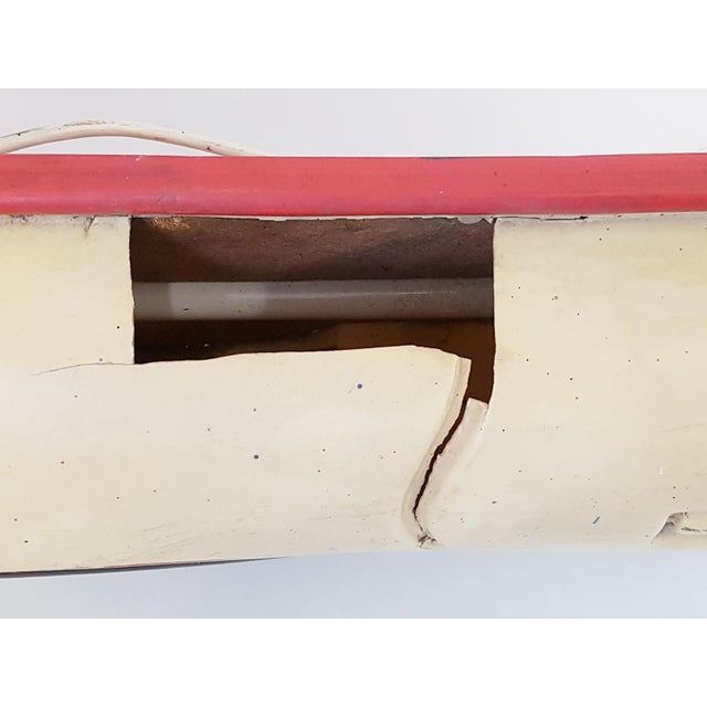 1970s Large Racing Car Lamp in Molded Plastic, 1970 For Sale - Image 5 of 9