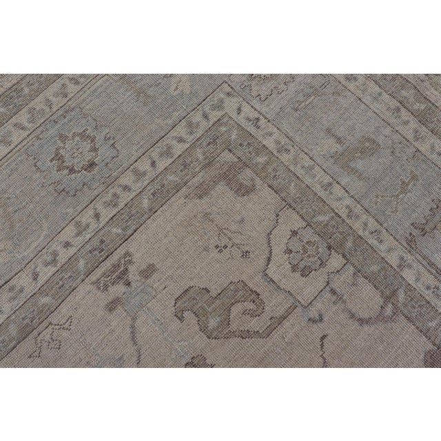 Large Angora Oushak Rug by Keivan Woven Arts 12'5 X 14'6 For Sale In Atlanta - Image 6 of 17