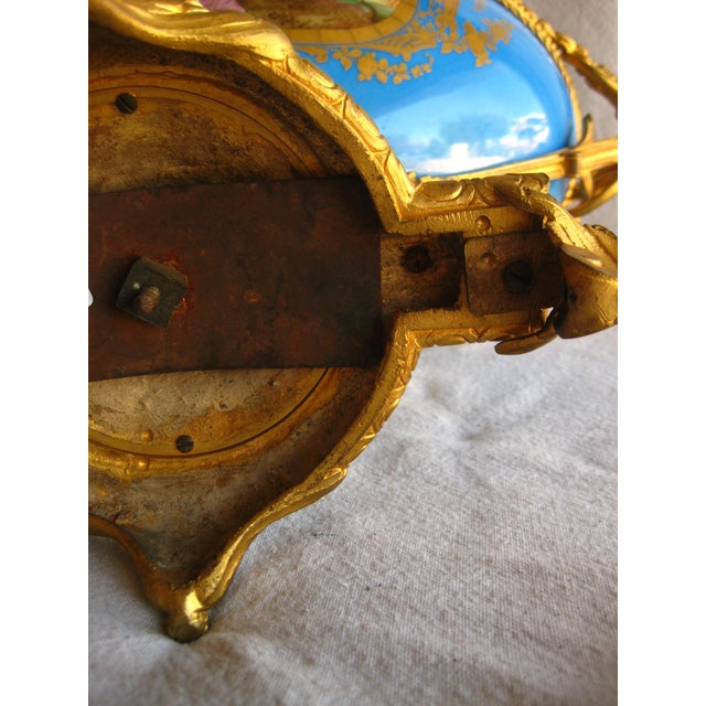 Mid 19th Century Sevres Style Napoleon III Bronze Mounted Center Piece For Sale - Image 17 of 17