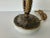 1960s Italian Hollywood Regency Gilt Tole and Porcelain Flowers Desk Lamp/ Sold For Sale - Image 4 of 12