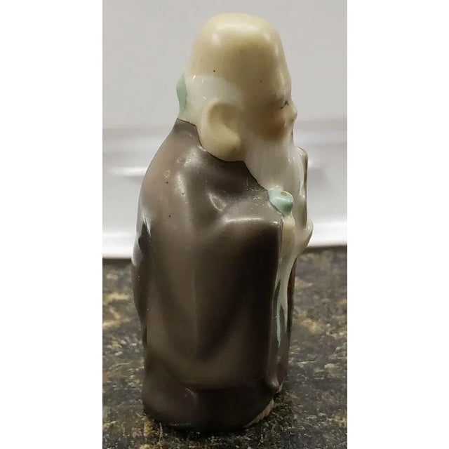 2016 Japanese Arita Porcelain Jurojin Figurine by Kosuzu Tougei For Sale - Image 4 of 5