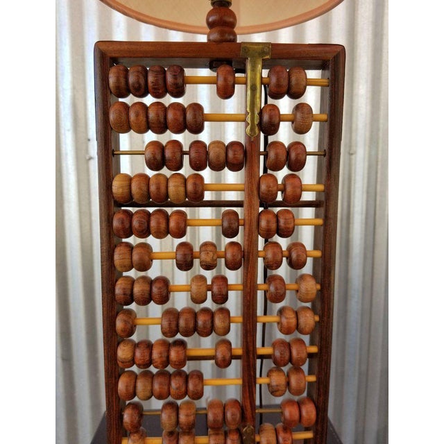 Abacus Table Lamp | Chairish