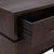 Two-Drawer Walnut Finish Midcentury Style Nightstand For Sale In Los Angeles - Image 6 of 9