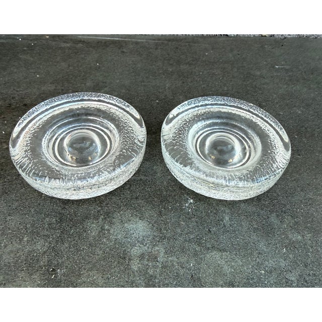 Byron Botker Vintage Byron Hirota Glass Egg Caviar Holder Japan Mid Century Modern For Sale - Image 4 of 4