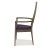 Brown-Grey Wooden Armchairs from Tonon, Set of 8 For Sale - Image 10 of 12