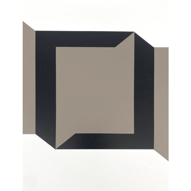 Modern Joachim Albrecht, Numbered Color Composition, 1960s-1970s, Screenprint For Sale - Image 3 of 9