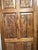 Vintage Artistic Carved Indian Wooden Door | Floral Hand-Carved Barn Door Statement Piece 96 For Sale - Image 4 of 7