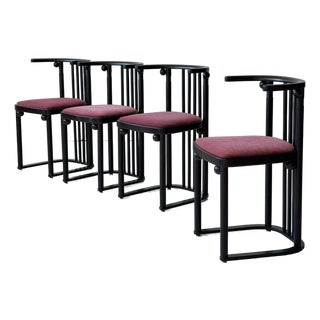 Fledermaus Chairs by Josef Hoffman for Wittman For Sale