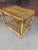Mid 20th Century Vintage Tito Angoli Style Bamboo and Rattan Coffee / Side Table For Sale - Image 5 of 11