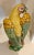 Traditional Vintage Bright and Sophisticated Porcelain Parrots - Pair For Sale - Image 3 of 8