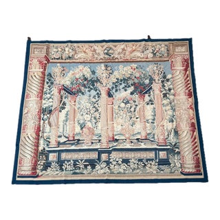 Vintage 2000 Classical Garden Tapestry For Sale
