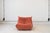 Togo Lounge Chair in Coral Corduroy by Michel Ducaroy for Ligne Roset For Sale - Image 9 of 16