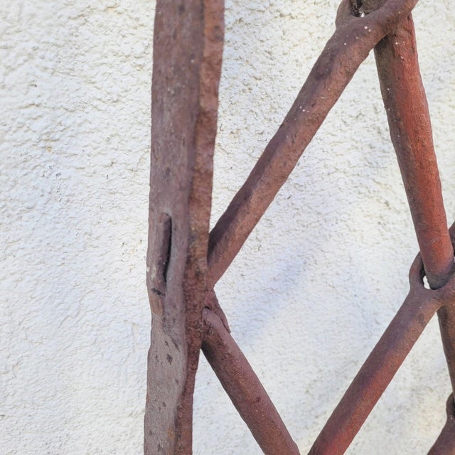 Large Wrought Iron Gate, 16th-17th Century For Sale - Image 6 of 16