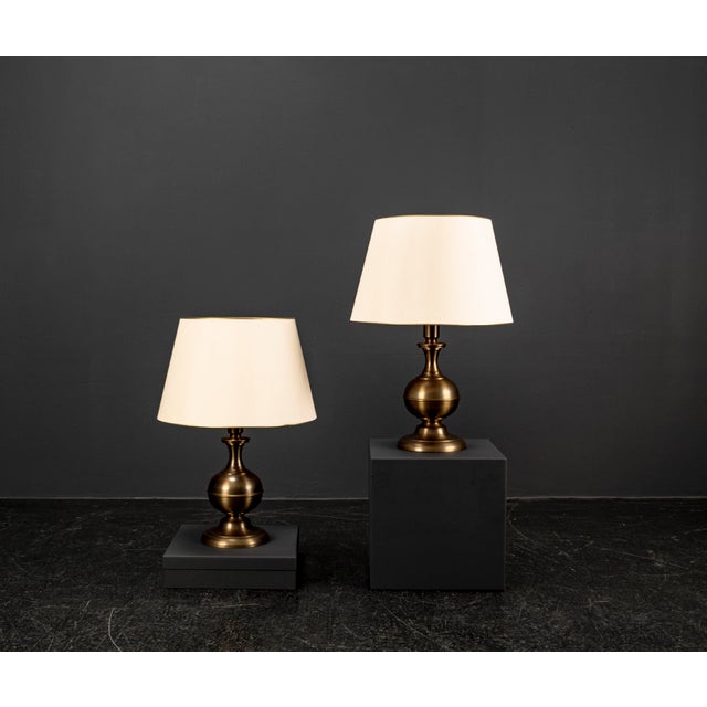 Mid-Century Modern Vintage Hollywood Regency Table Lamps by Hustadt Leuchten, 1960s For Sale - Image 3 of 16