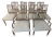 Mr. Brown Set of 10 Dining Chairs (2 Arm and 8 Side) For Sale