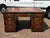 Brown Partners Pedestal Desk in Walnut For Sale - Image 8 of 18