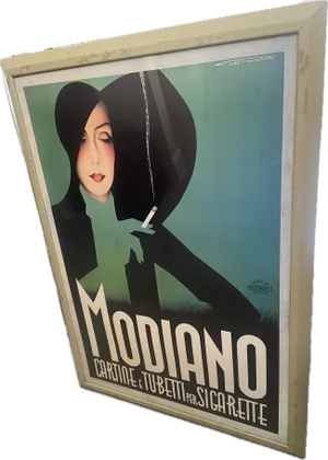 Franz Lenhart Modiano Art Deco Advertising Lithograph Print Poster 1935 XIII Large