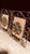 2 Decorative, Ornate Iron Framed Ceramic Tile Plaques With Applied Iron Cast Geometric/Floral Designs For Sale - Image 4 of 4