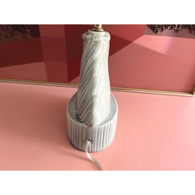 1950s Ceramic Roman Horse Head Lamp & Shade by Phil-Mar Lamps For Sale - Image 17 of 18