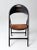 Vintage Metal Folding Chair For Sale - Image 4 of 13