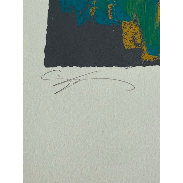 1991 E. J. Gold “Faces of War” Serigraph Print Series One #4 For Sale - Image 4 of 5