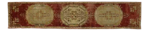 Vintage Turkish Oushak Runner - 02'06 X 12'05