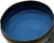 Antique 19th Century Chinese Cloisonné Stacking Box, Late Qing Dynasty, Blue Enamel, Scholar Accessory For Sale - Image 13 of 15
