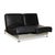 Damier Leather Two-Seater Black Sofa from Edra For Sale - Image 13 of 18