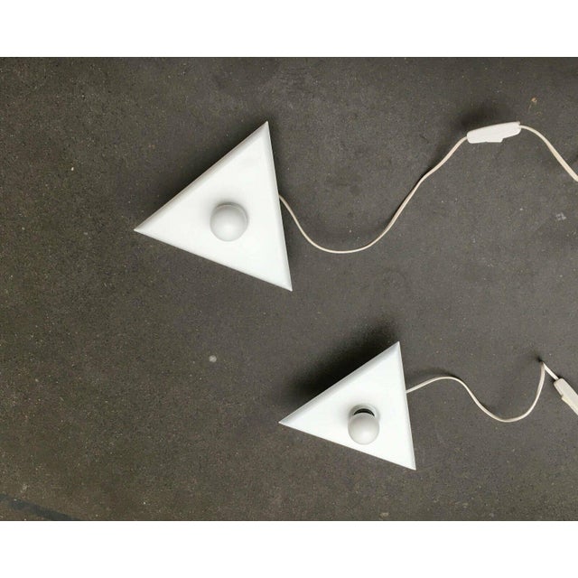 Mid-Century Modern Danish Metal Type 556 White Harlekin Sconces from Horn, 1960s, Set of 2 For Sale - Image 18 of 18