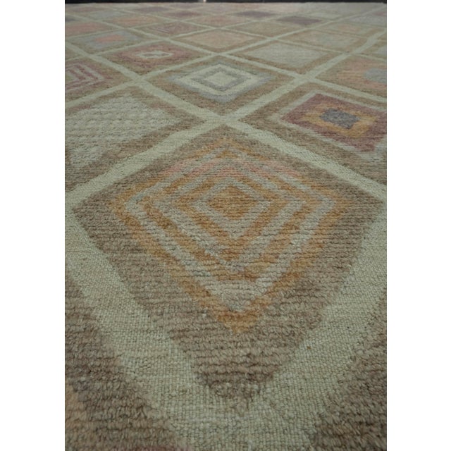 Early 21st Century Turkish Kilim Oriental Handmade Flatweave 9'10" x 11'6" #18679 For Sale - Image 5 of 8